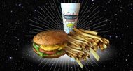 Burger and Fries from Chester's Hamburgers. (Image via Instagram/@chestershamburgerssa)